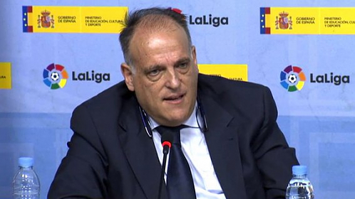 Президент Ла Лиги Хавьер Тебас прокомментировал появившуюся сегодня информацию об обвинении Роналду #RealMadrid #РеалМадрид #роналду #финансы