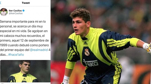 Marca: Икер Касильяс может официально объявить о завершении профессиональной карьеры на этой неделе #RealMadrid #РеалМадрид #касильяс